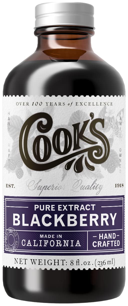 Pure Blackberry Extract for Baking & Cooking (8 Fl Oz)