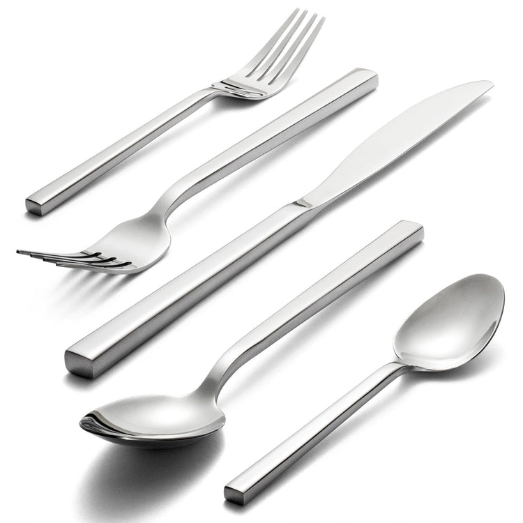 Cube 20 Piece Forged Flatware Set (4 Count)