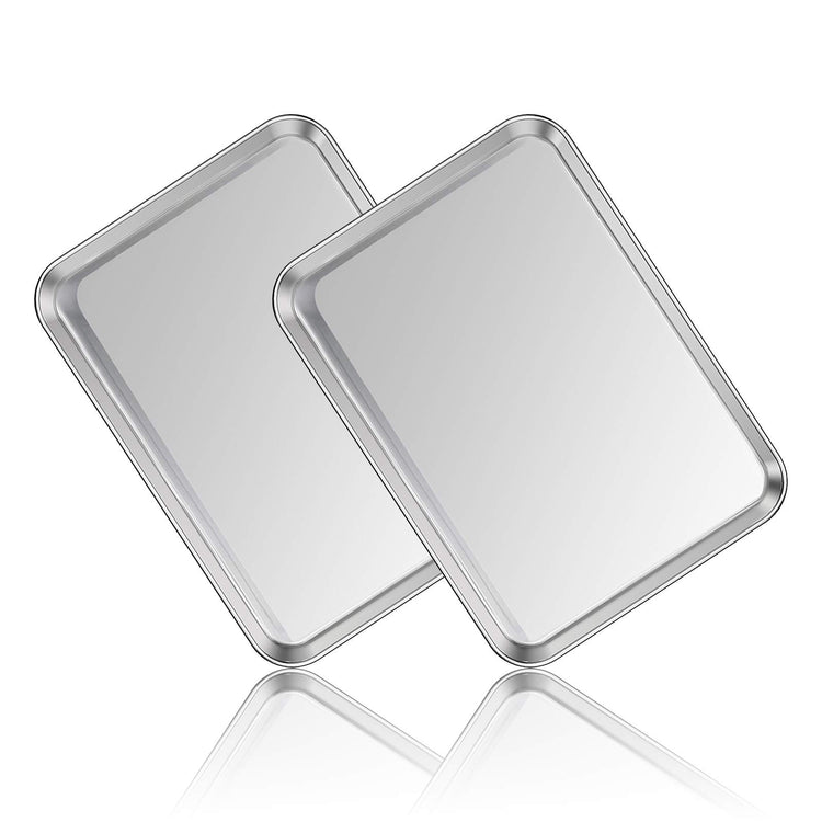 Stainless Steel Baking Sheet Pan Set of 2