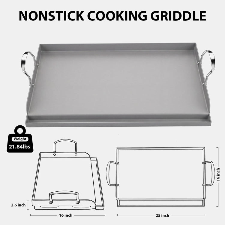 Cast Iron Griddle for Gas Grill