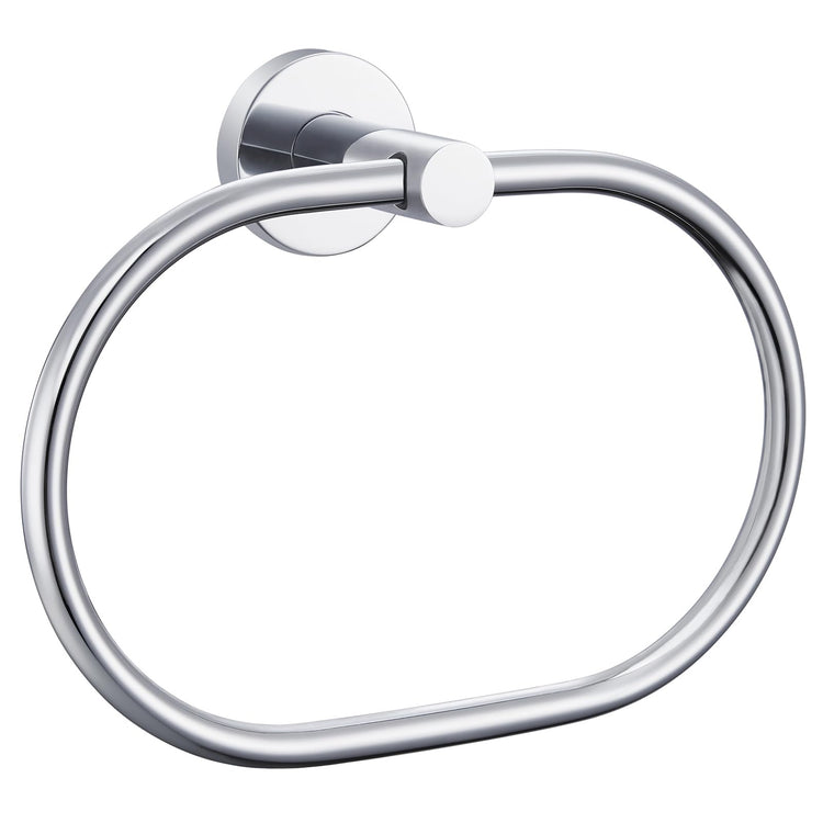 Bathroom Towel Ring Chrome