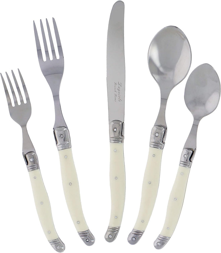 Laguiole 20 Piece Stainless Steel Flatware Set