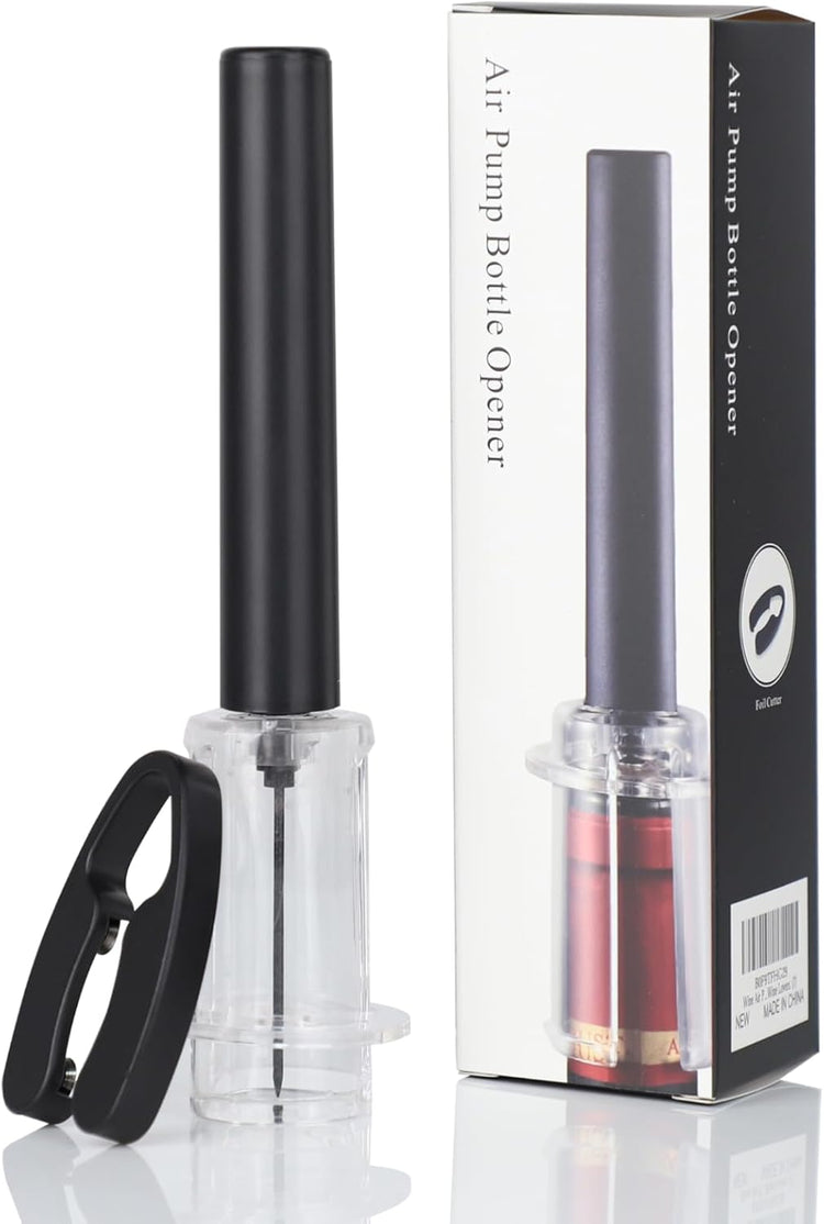 Wine Air Pressure Pump Bottle Opener Set,Simple Wine Pump Cork Remover Corkscrew,Efficient Corkscrew Bottle Opener,Easy Screw Out Tool, Perfect Wine Gift For Wine Lovers. (2)