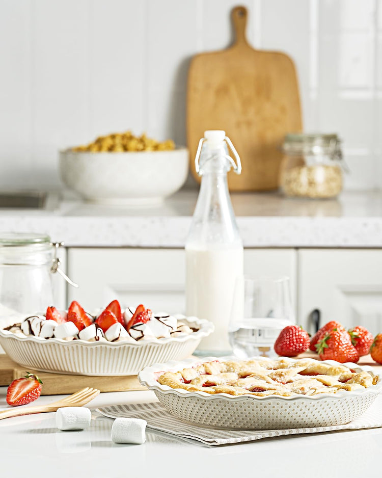 Ceramic Pie Pan Set of 2 (2 Count)