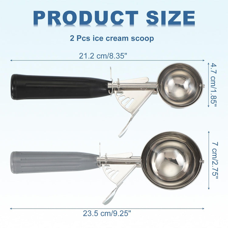 2 Pcs Cookie Scoops