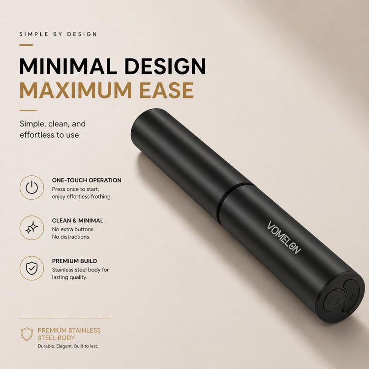 Rechargeable Milk Frother