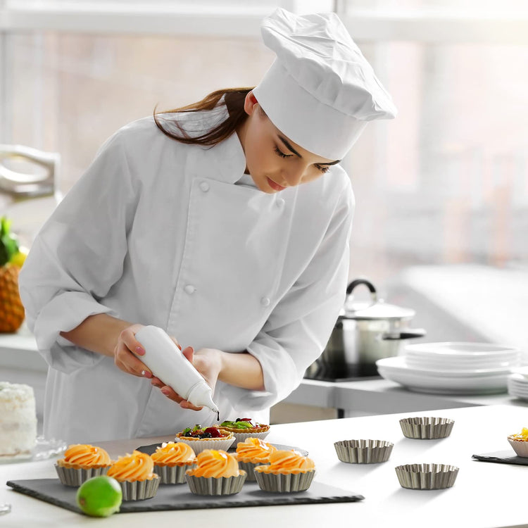 16 Pcs Mini Tart Pans for Baking