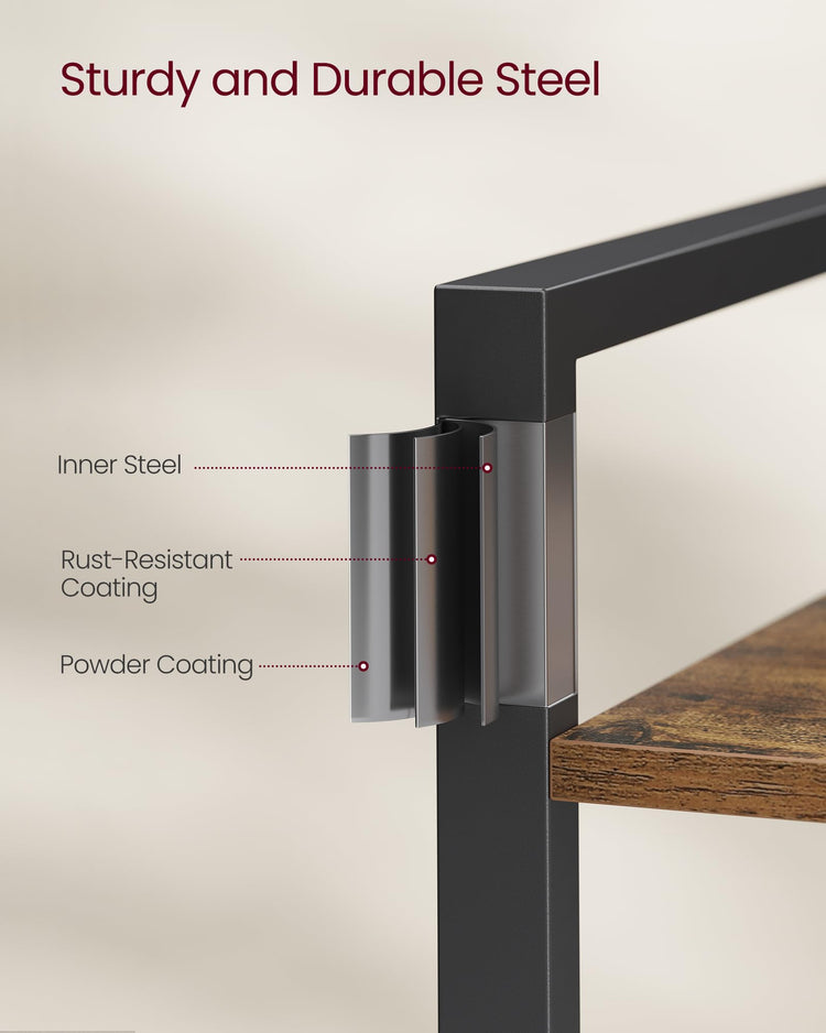 4 Tier Tall Bookshelf