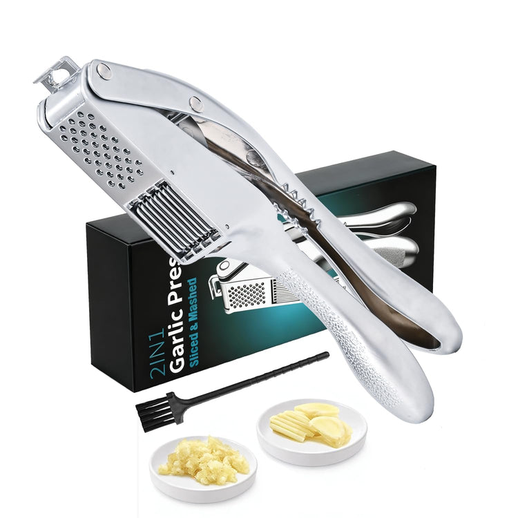 Garlic Press and Slicer 2 in 1