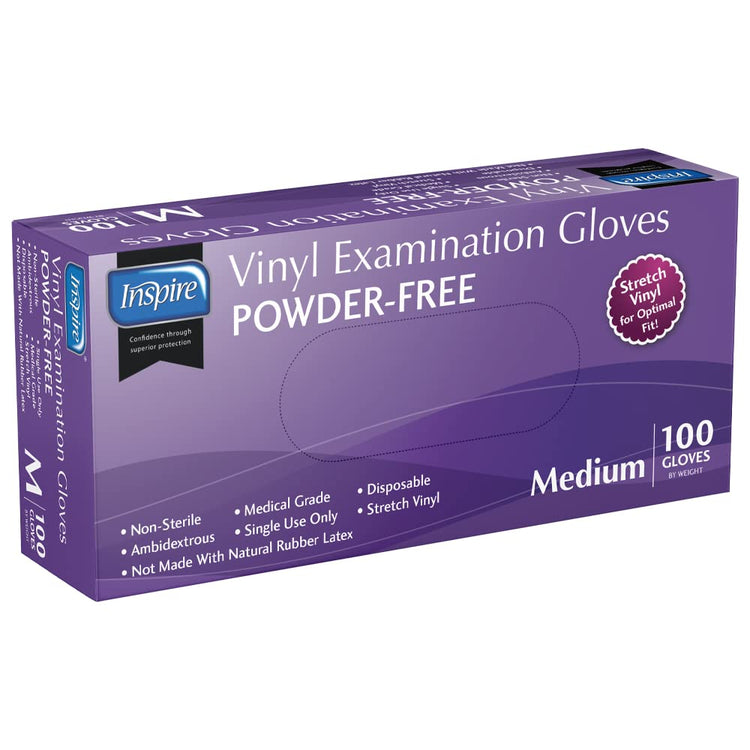 Medical Exam Gloves (100 Count)