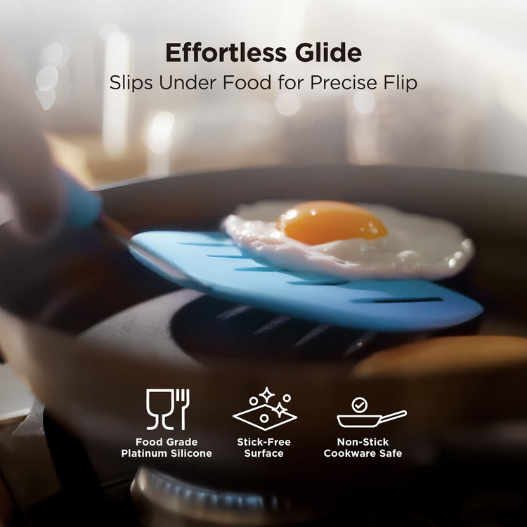 WaltzGrip Platinum Silicone Pancake Spatula Turner