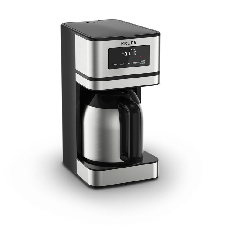 12 Cup Programmable Thermal Carafe Coffee Maker with 3 Strengths