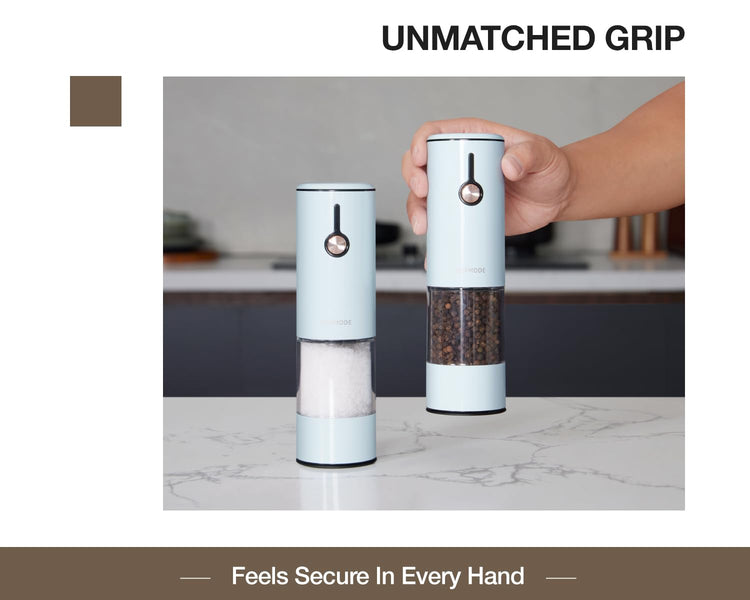 Electric Pepper Grinder and Salt Mill Set (2 Count)