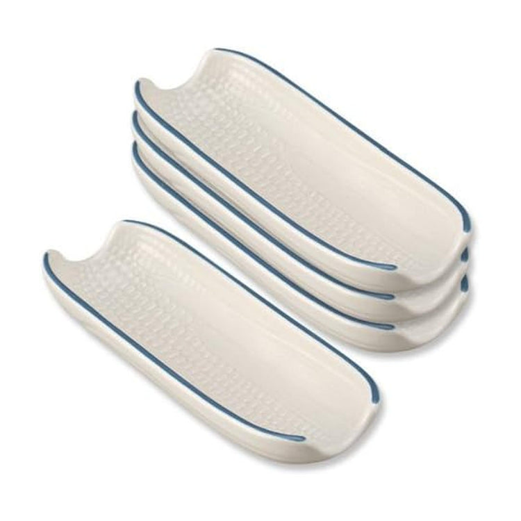 Yorktowne Set of 4 Multicolor Corn Dishes (4 Count)