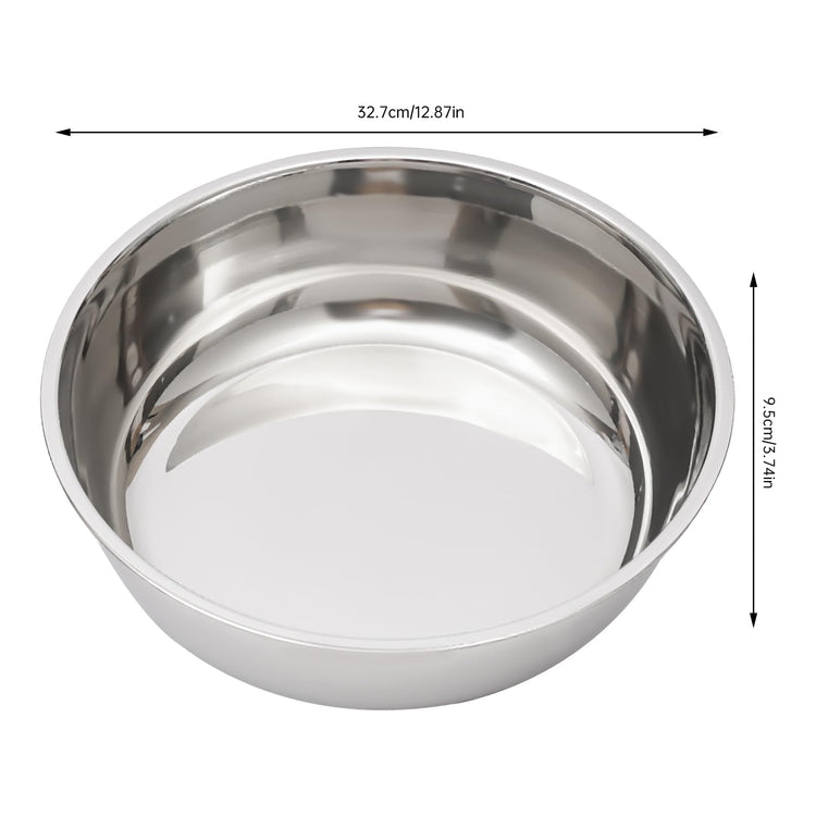 Chafing Dish Buffet Set Silver Accent
