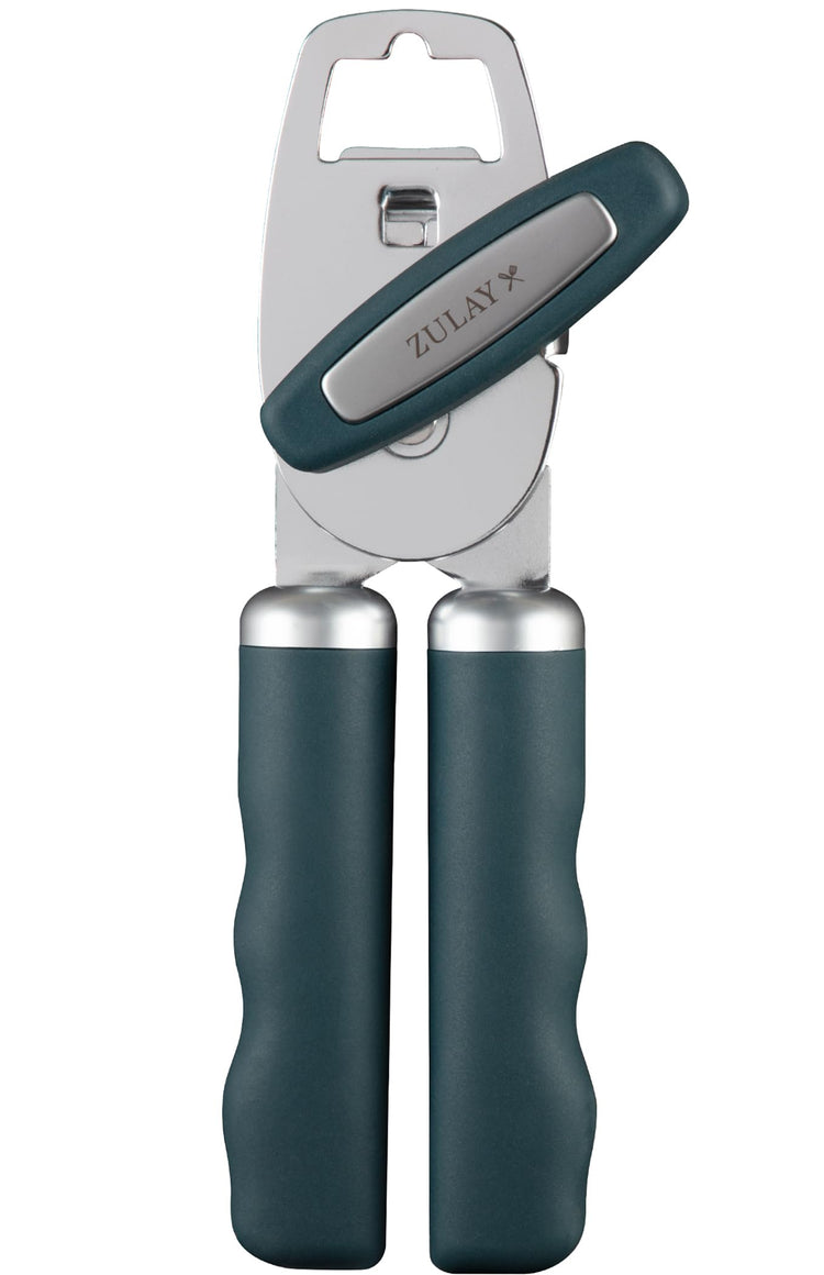 Heavy Duty Stainless Steel Can Opener Manual with Bottle Opener
