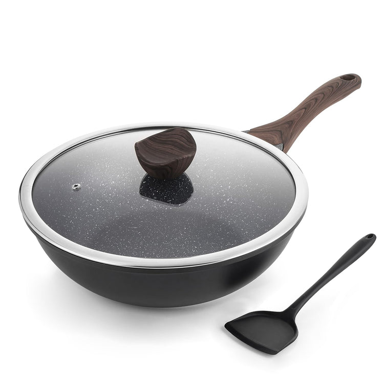 Nonstick Wok with Lid