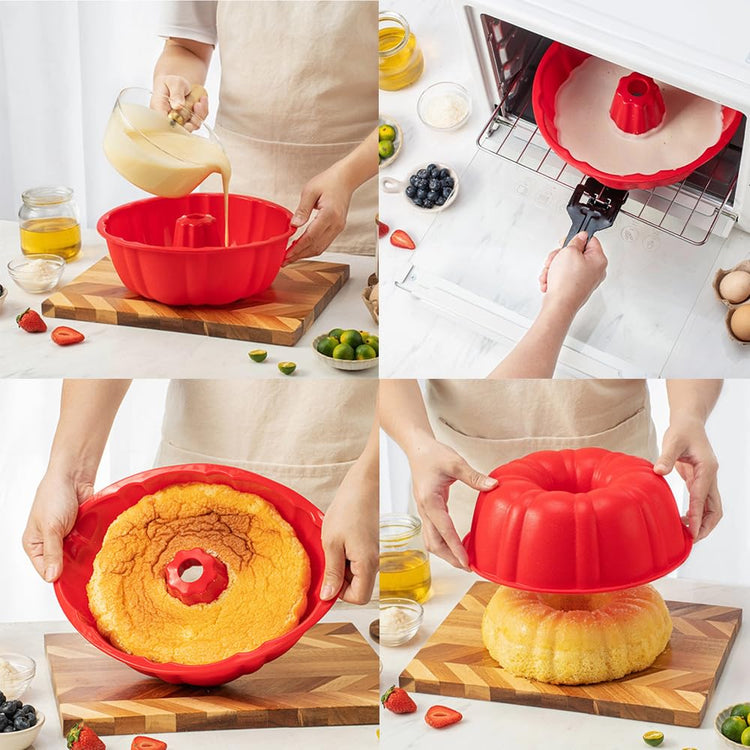 10 Inch Round Silicone Cake Pan