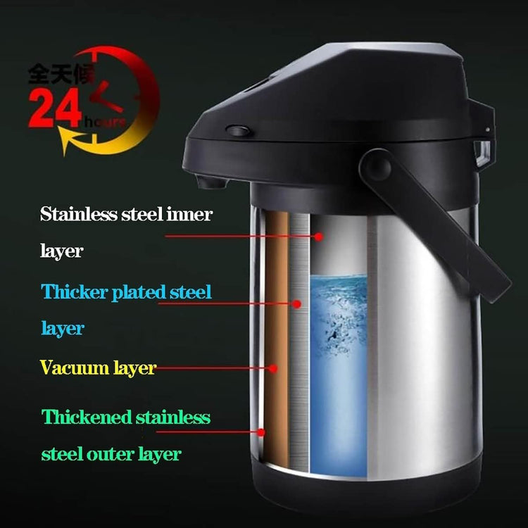 135 oz&4L Airpot Coffee Carafe Thermal for Keeping Hot