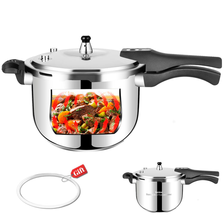 4 Quart Stainless Steel Pressure Cooker