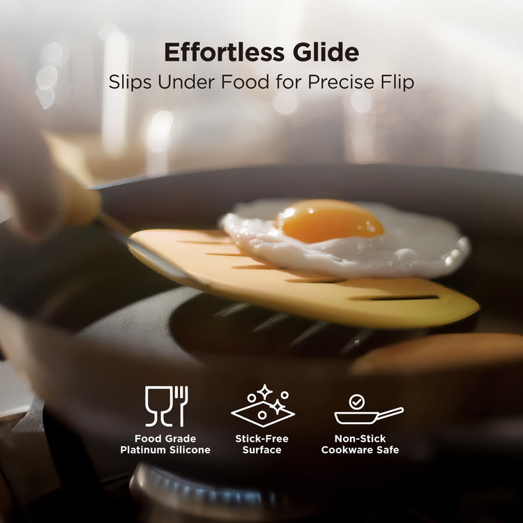 WaltzGrip Platinum Silicone Pancake Spatula Turner