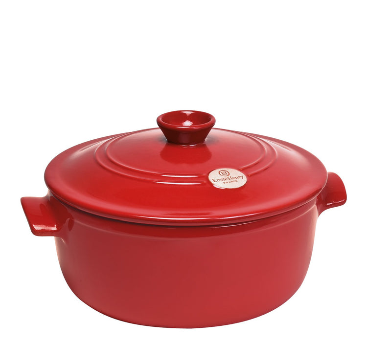 Flame Round Stewpot Dutch Oven