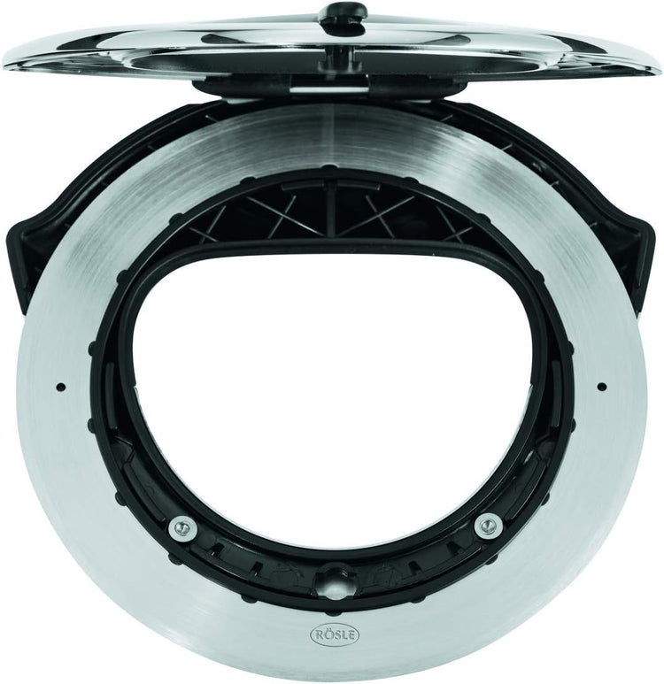 Rösle Stainless Steel Ergonomic Pizza Wheel, One Size, (12717)