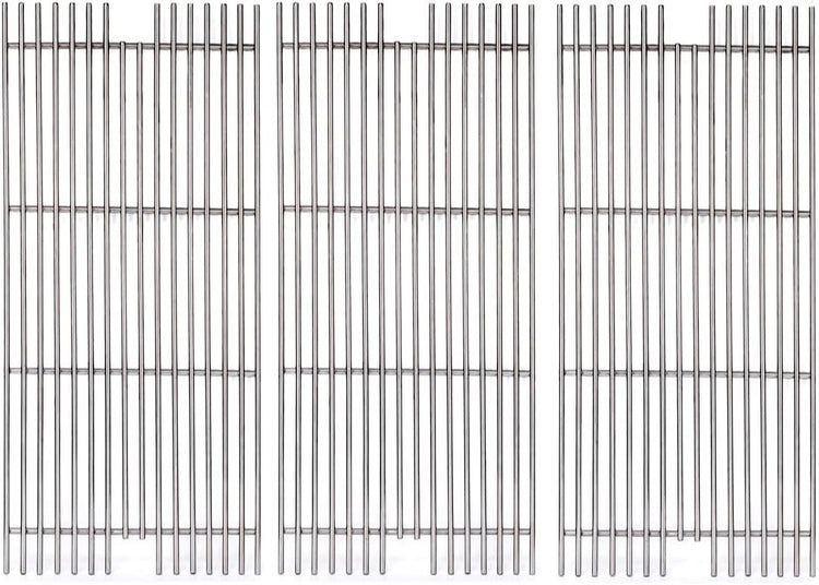 S5491A (3-Pack) 23 1/4" Stainless Steel Cooking Grid Grates for Viking VGBQ 30" T Series, Viking VGBQ 41" T Series, Viking VGBQ 53" T Series,VGBQ300T,VGBQ0302T, VGBQ3002RT, VGBQ4103RT