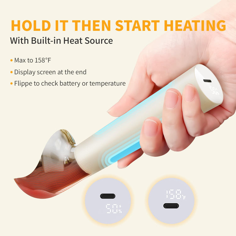 Heated Ice Cream Scoop