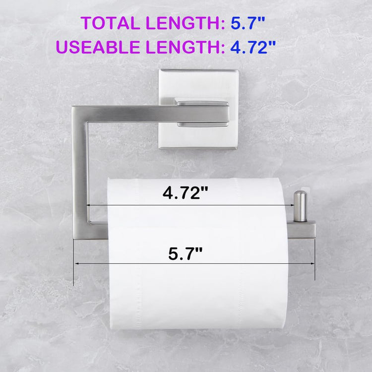 SUS304 Stainless Steel Bathroom Toilet Paper Holder Kitchen Washroom Tissue Roll Dispenser Wall Mounted Rustfree 5