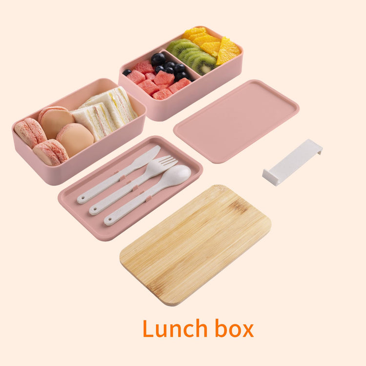 Bento Box Adult Lunch Box with Dividers
