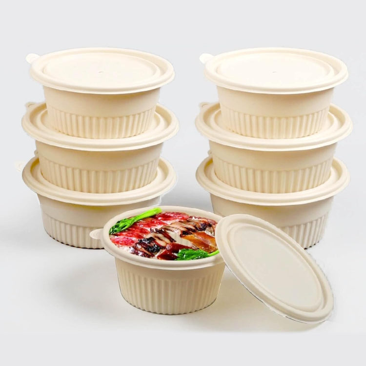30 Pack 16 ounce Prep Meal Containers, Food Storage Boxes. Reusable Takeaway Containers, Stackable Bento Boxes. Microwave Refrigerators Are Safe.
