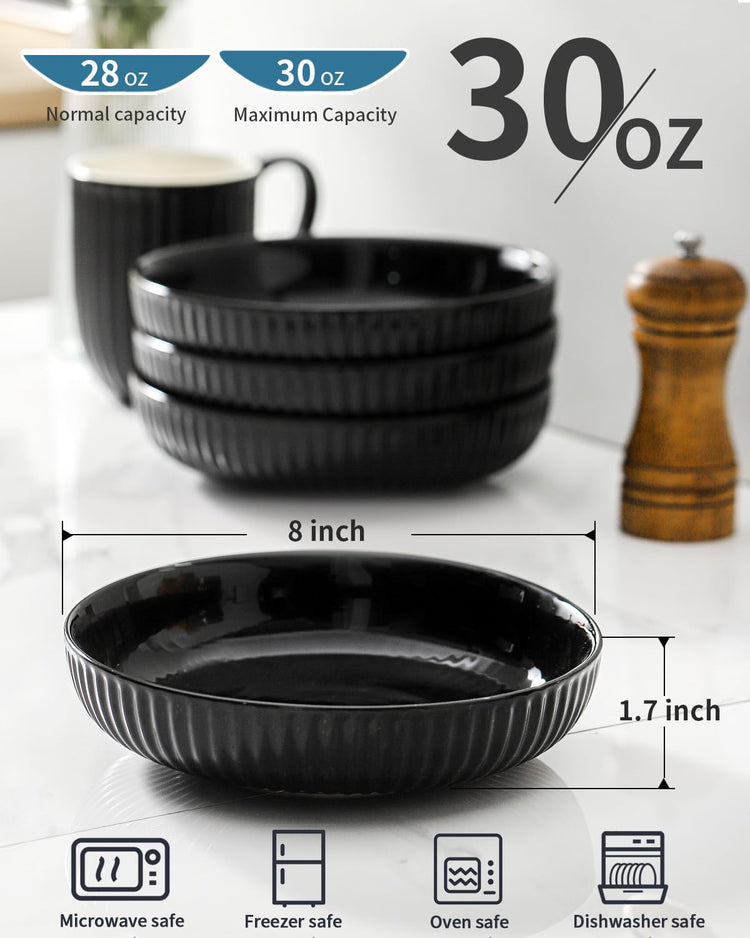 Pasta Bowls Set of 4 (4 Count)