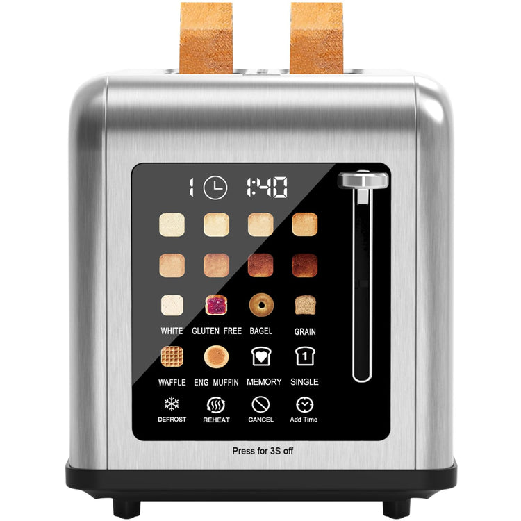 2 Slice Toaster Touch Screen