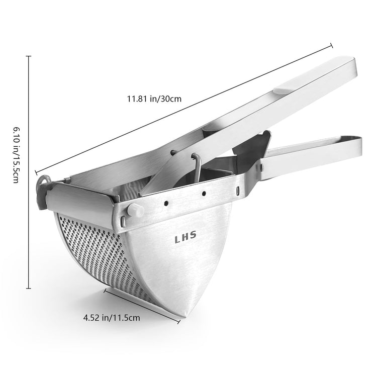 Stainless Steel Potato Ricer and Masher