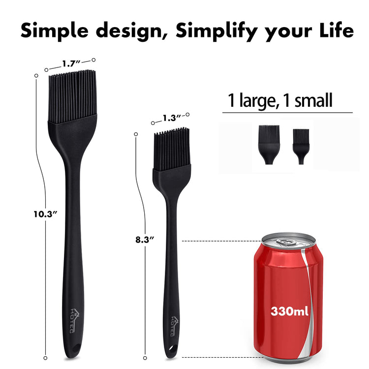 600℉ Heat Resistasnt Basting Brushes (2 Count)