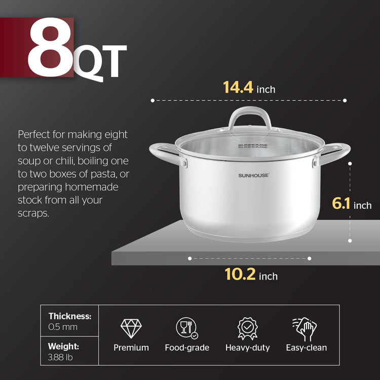 Stainless Steel Stock Pot