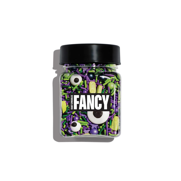 Fancy Sprinkles Limited Edition Halloween Buga-Boo Sprinkles Dessert Decorating, For Ice Cream, Cookies, Cakes and Cupcakes (0.25c)