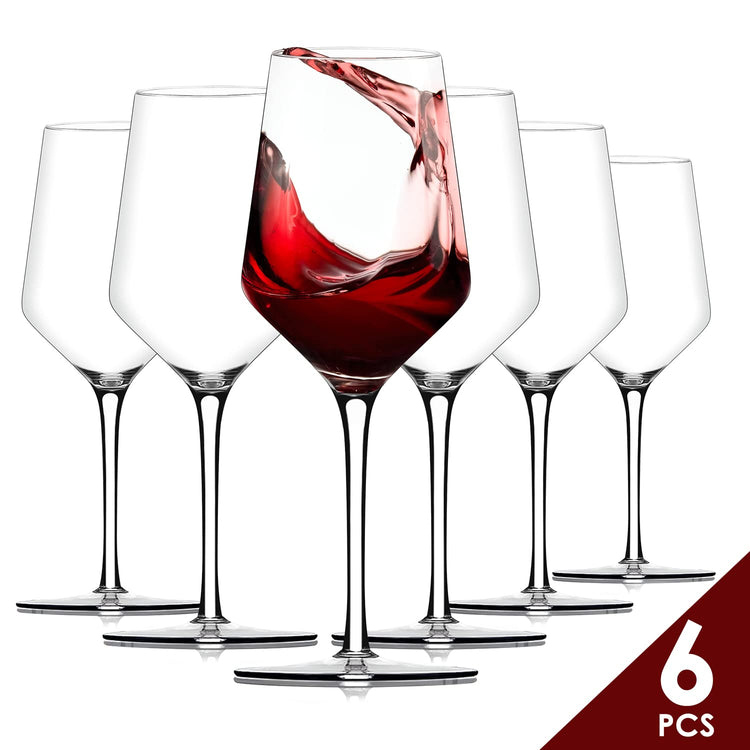 Wine Glasses Set of 6 (6 Count)