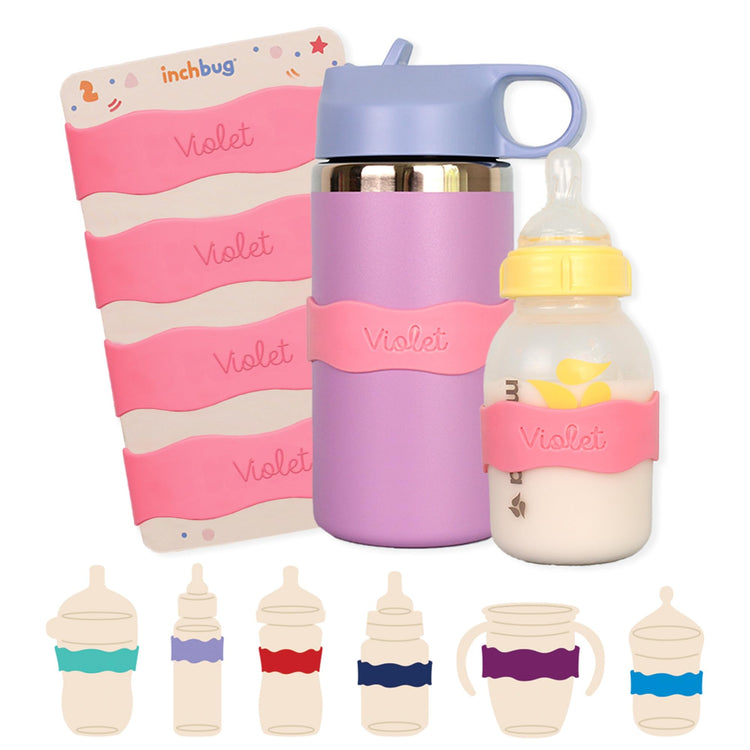 Orbit Labels Silicone Bottle Bands (4 Count)