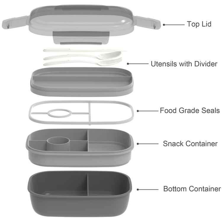 Leakproof Bento Box & Insulated Lunch Bag Set