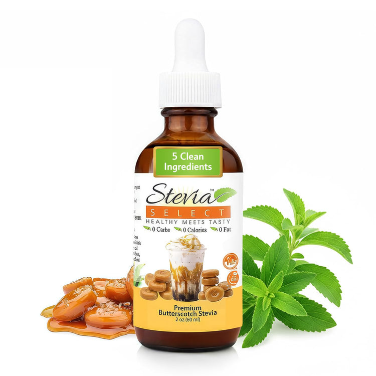 Butterscotch Stevia Flavored Liquid Stevia (2 Fl Oz)