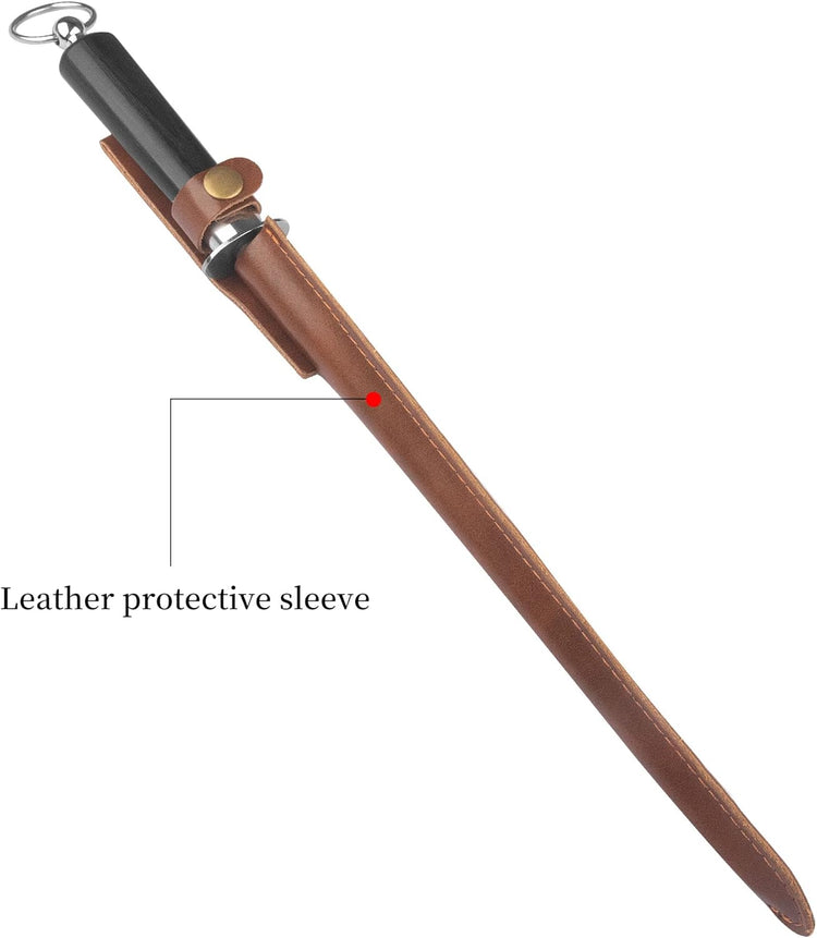 honing steel knife sharpener ,high carbon steel knife sharpener rod,12 Inch Knife Sharpening Steel Honing Rod(black)