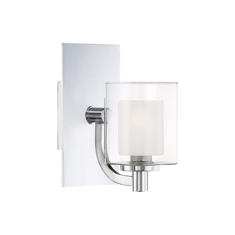Kolt 1 Light Polished Chrome Wall Sconce
