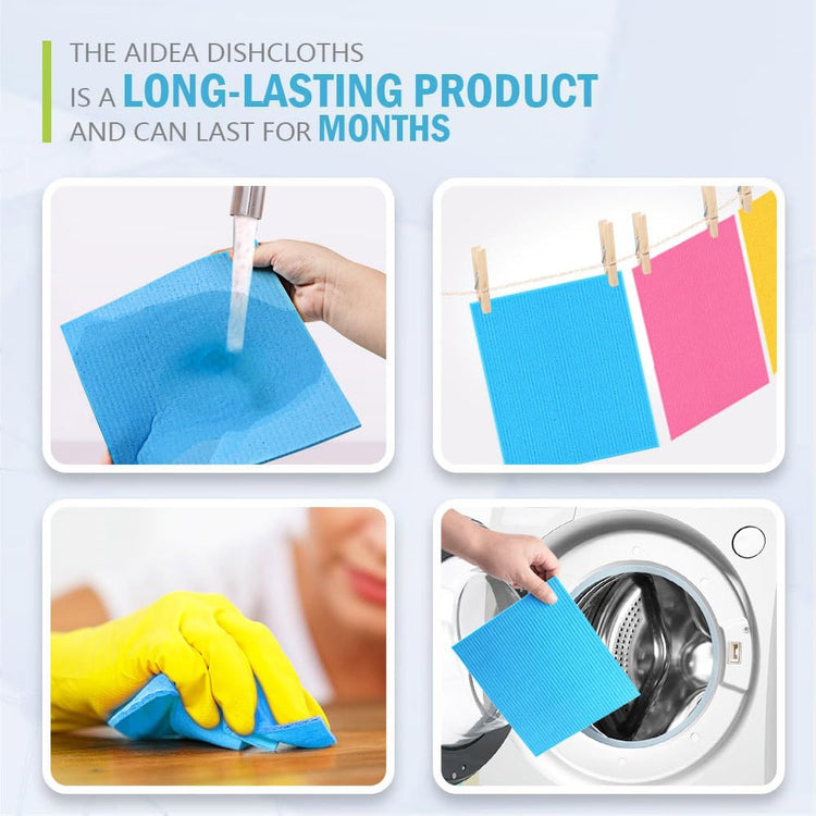 Swedish Dishcloths for Kitchen 10PK (10 Count)