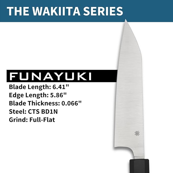 Spyderco Murray Carter Premium Kitchen Knives - Highly Refined Signature Japanese Knives for Culinary Professionals