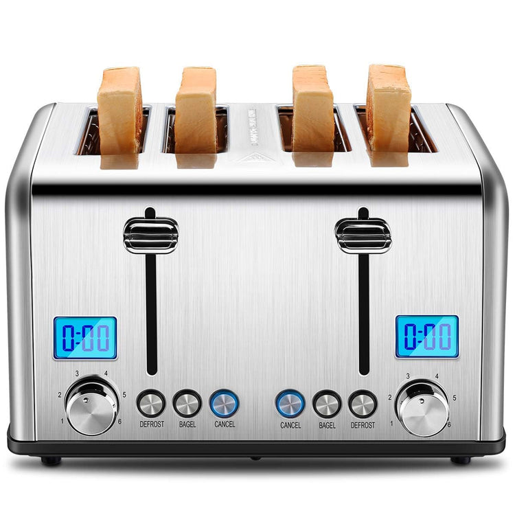Countdown Stainless Steel 4 Slice Toaster with Bagel