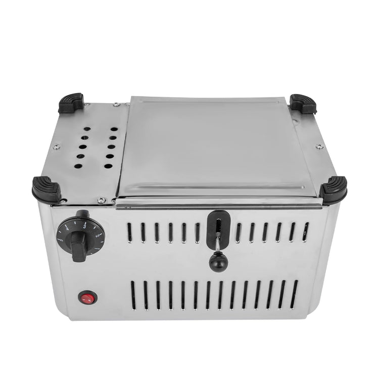 4 Slice Toaster with Wide Slots Commercial Toasters for Restaurant Pop