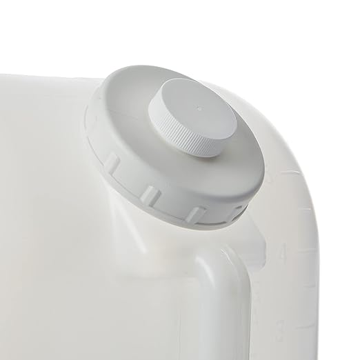 5 Gallon Plastic Dispenser Carboy with Spigot (1 Pack)