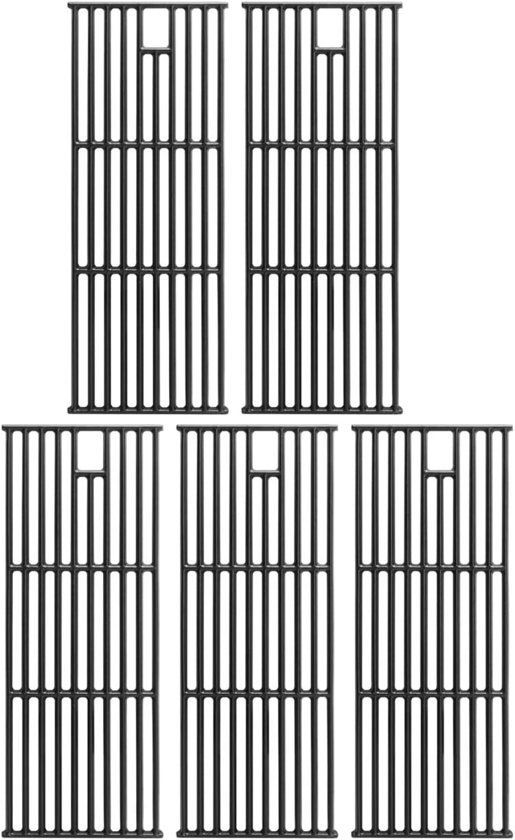 SafBbcue Grates for Bull 5 Burner Grill Replacement Parts Bull Brahma 57568 57569 57568CE 57568AGA 57569CE 57569AGA Lion Premium 90000 L90000 Grill Parts Cast Iron